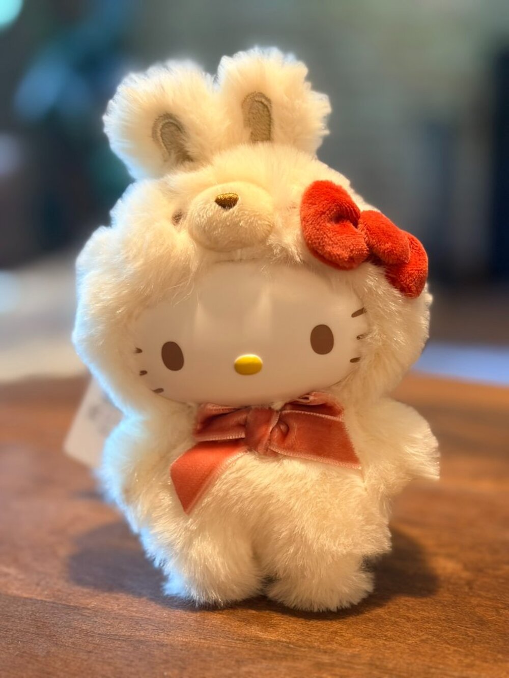 NWT 2026 Japan Exclusive Hello Kitty Fine Face Mini Latte Bunny Plush 🇯🇵🎀